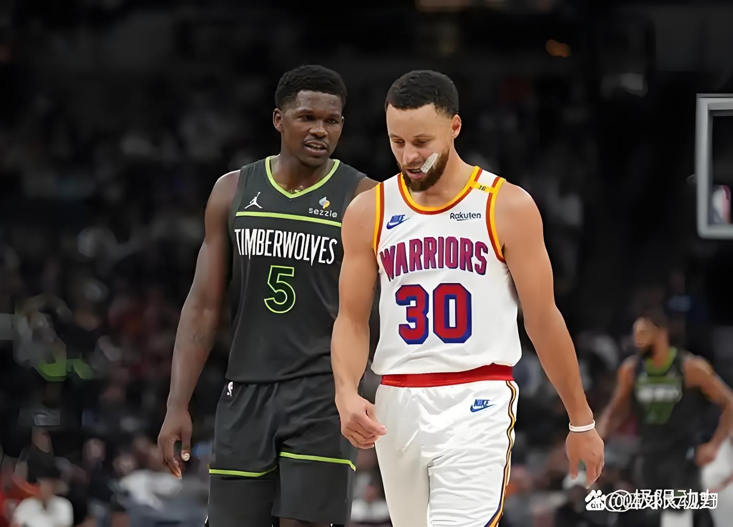 勇士遭遇森林狼逆转，吞下败绩